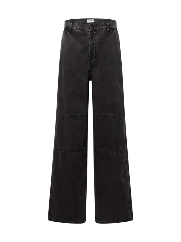 WEEKDAY WEEKDAY Hlače 'Micha'  črn denim