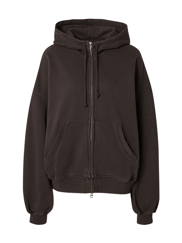 WEEKDAY WEEKDAY Jopa na zadrgo 'Edel'  čokolada