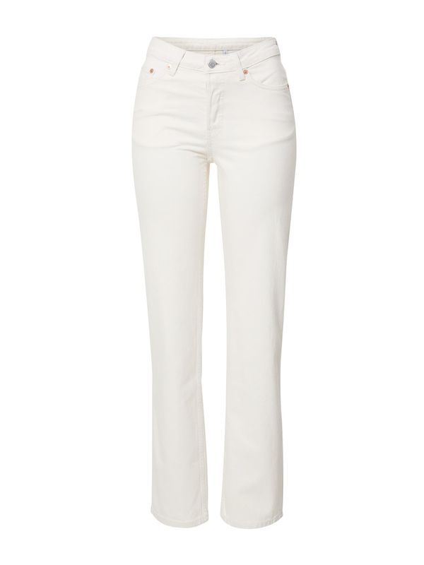 WEEKDAY WEEKDAY Kavbojke 'Pin'  bela