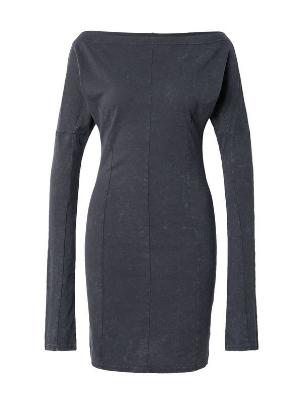 WEEKDAY WEEKDAY Obleka 'Robin'  pegasto črna