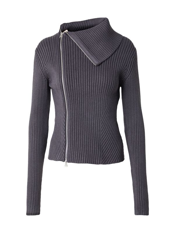 WEEKDAY WEEKDAY Pletena jopa 'Dasha'  temno siva