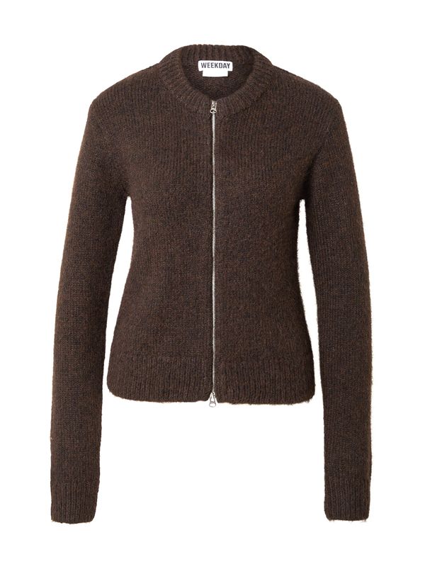WEEKDAY WEEKDAY Pletena jopa 'Odora'  čokolada