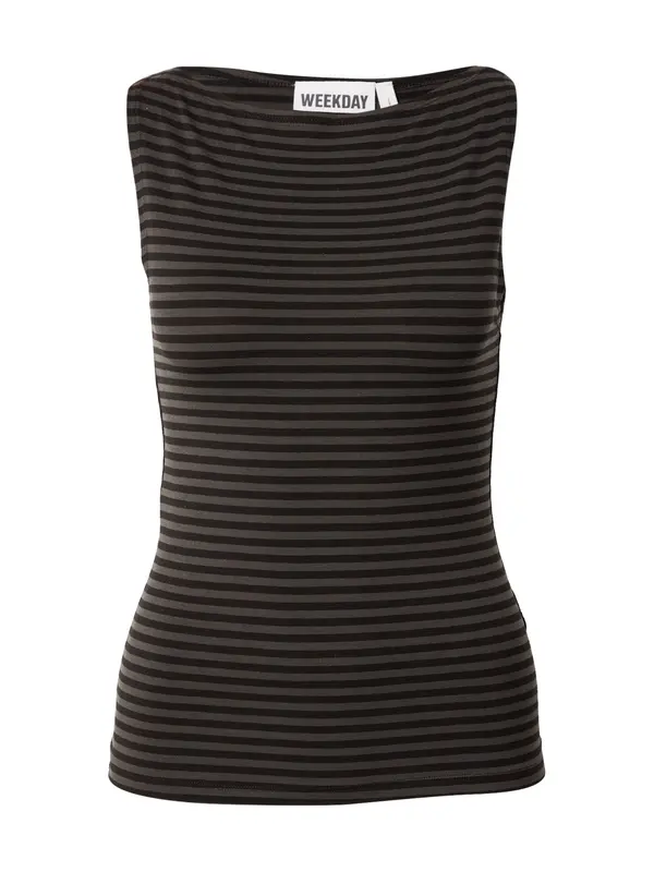 WEEKDAY WEEKDAY Top 'Annie'  temno siva / črna