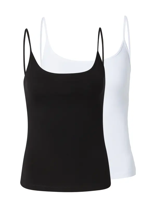 WEEKDAY WEEKDAY Top 'Ivy'  črna / bela