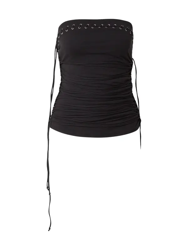 WEEKDAY WEEKDAY Top 'Rumi'  črna / srebrna