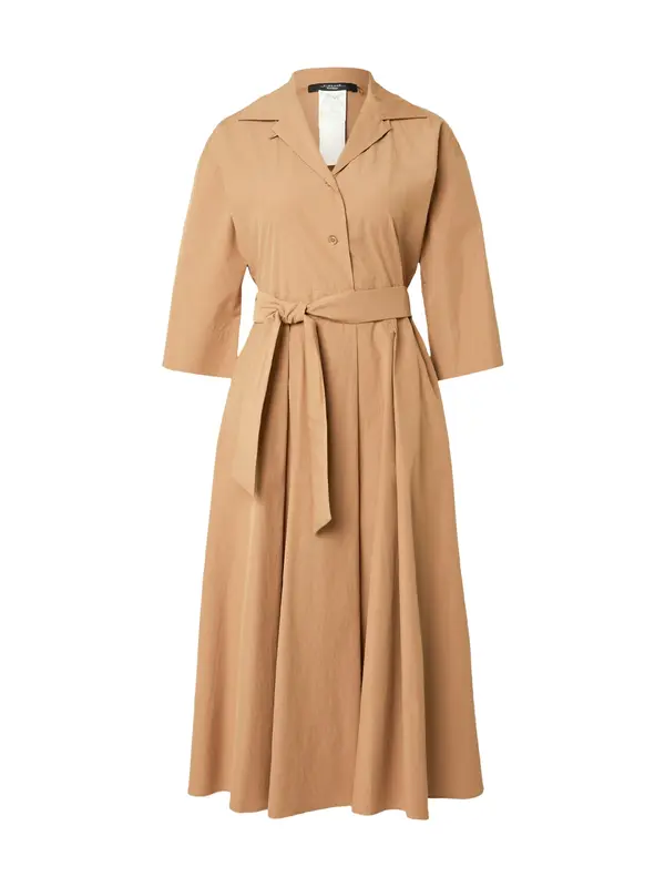 Weekend Max Mara Weekend Max Mara Dolga srajca 'PADANA'  mokka