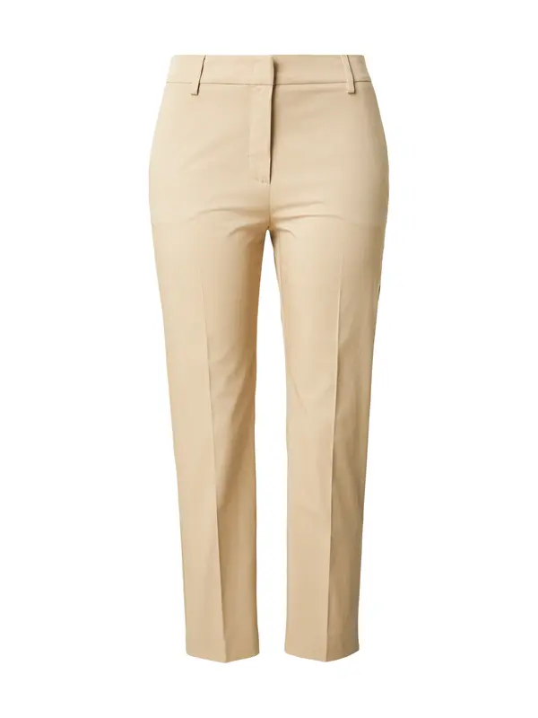 Weekend Max Mara Weekend Max Mara Hlače na rob 'CECCO'  pesek