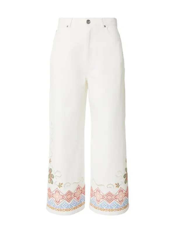 Weekend Max Mara Weekend Max Mara Kavbojke 'ADUNCO'  modra / zelena / rdeča / bel denim