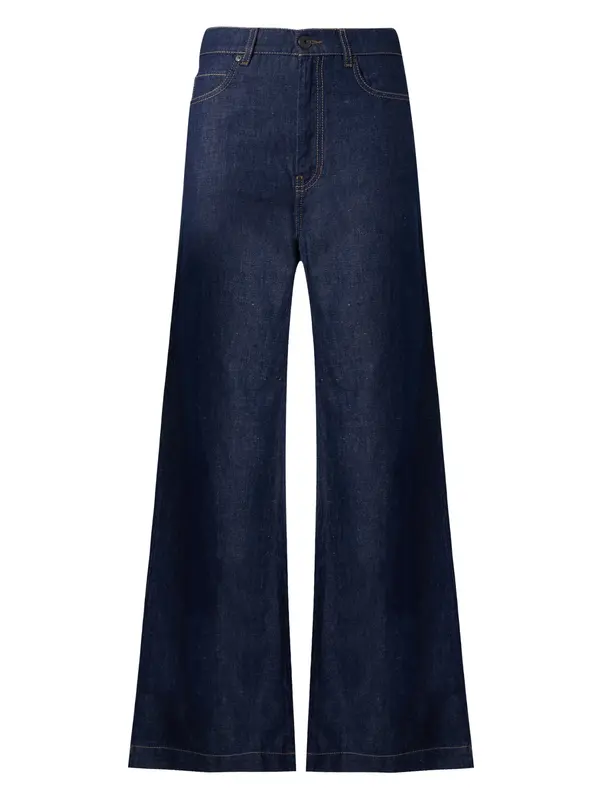 Weekend Max Mara Weekend Max Mara Kavbojke 'LATINO'  temno modra