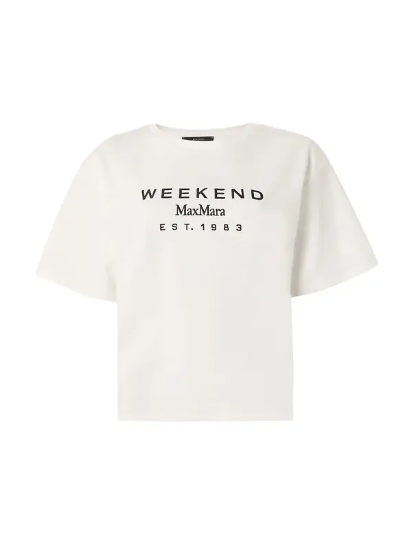Weekend Max Mara Weekend Max Mara Majica 'SABATO'  črna / off-bela