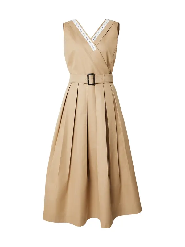 Weekend Max Mara Weekend Max Mara Obleka 'CONO'  bež / črna / bela