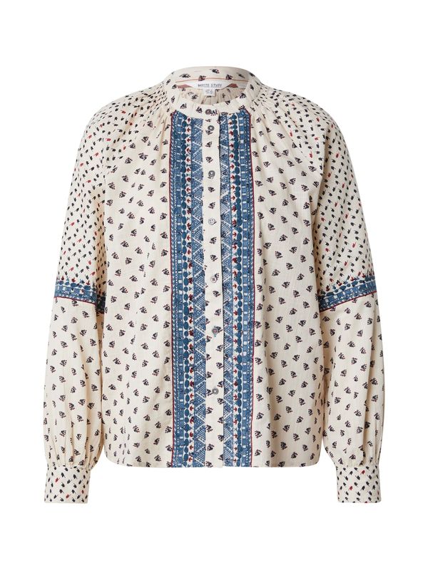 WHITE STUFF WHITE STUFF Bluza 'Ari'  slonovina / marine / temno rdeča