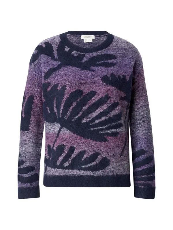 WHITE STUFF WHITE STUFF Pulover 'FERN SPACEDYE'  mornarska / lila / roza