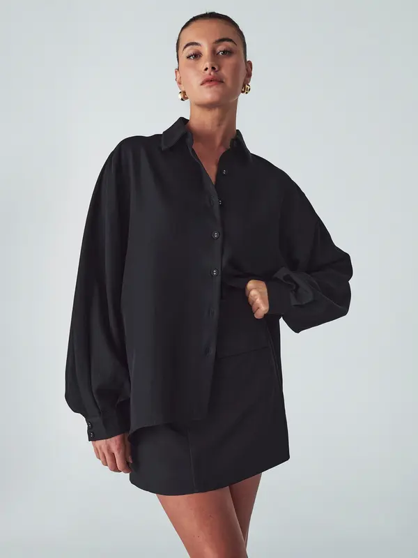 Willa Willa Bluza 'Valle'  črna