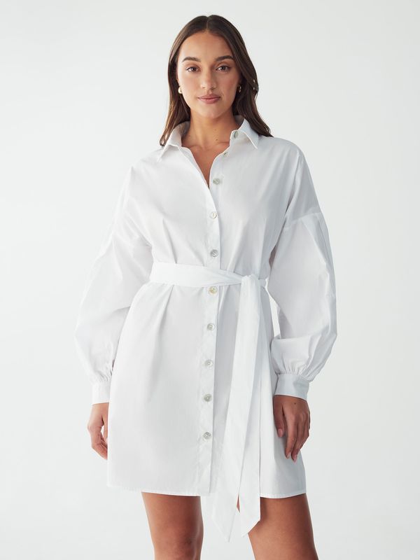 Willa Willa Dolga srajca 'POPPIE'  bela