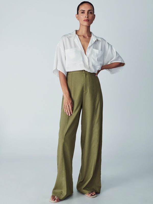 Willa Willa Hlače 'Dayton'  kaki