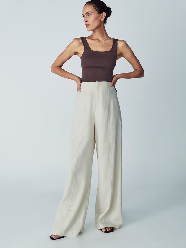 Willa Willa Hlače 'Dayton'  kremna