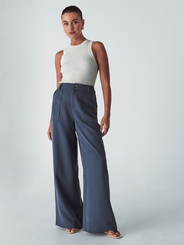 Willa Willa Hlače 'Deya'  dimno modra