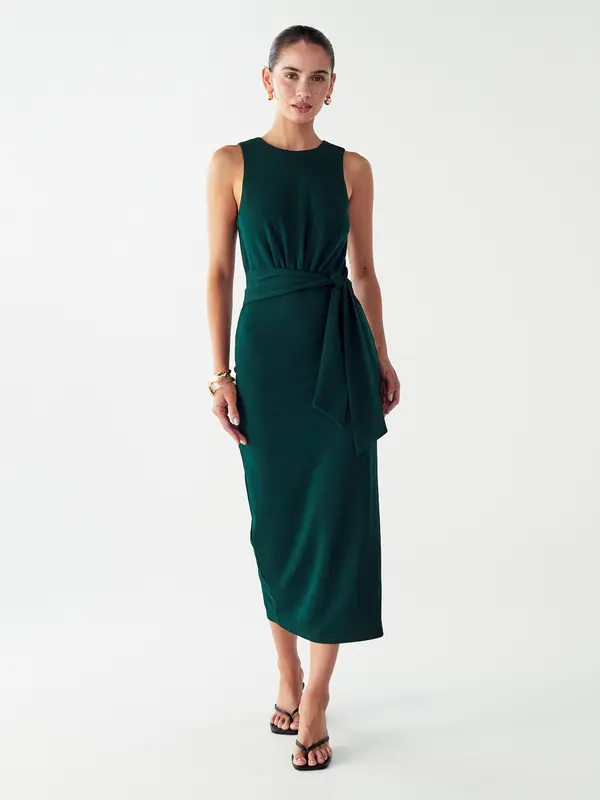 Willa Willa Obleka 'Aleda'  temno zelena