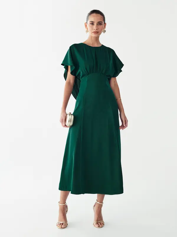 Willa Willa Obleka 'Lorella'  temno zelena
