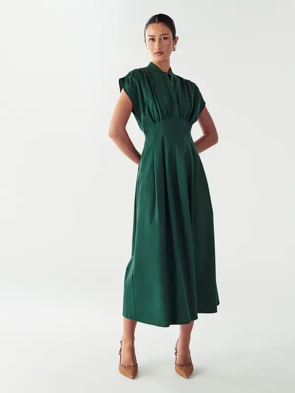Willa Willa Obleka 'Otis'  zelena