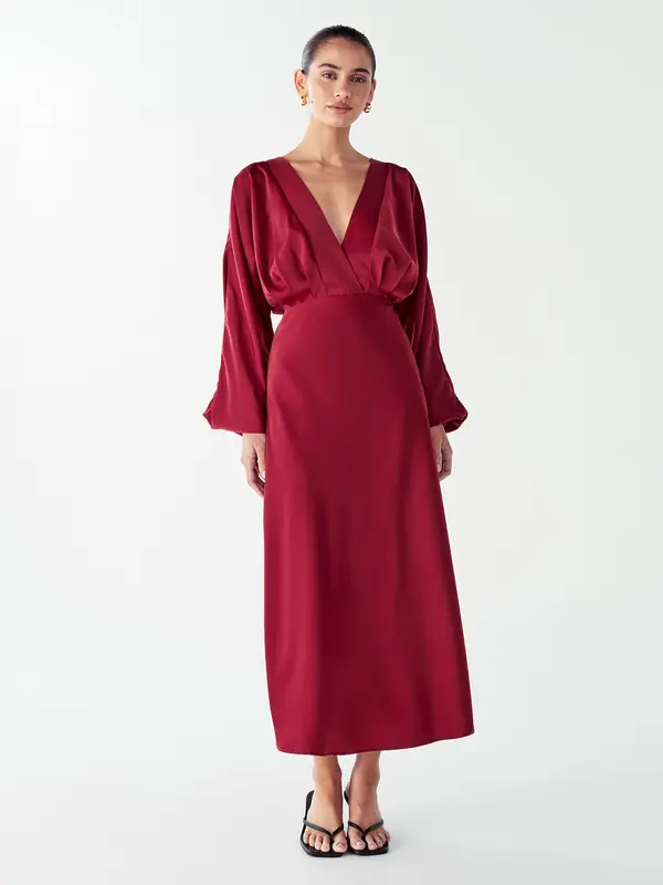 Willa Willa Obleka 'SALEM DRESS'  rdeča