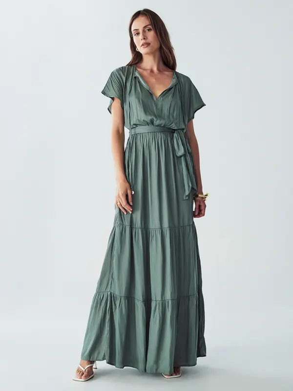 Willa Willa Poletna obleka 'Kalina'  zelena