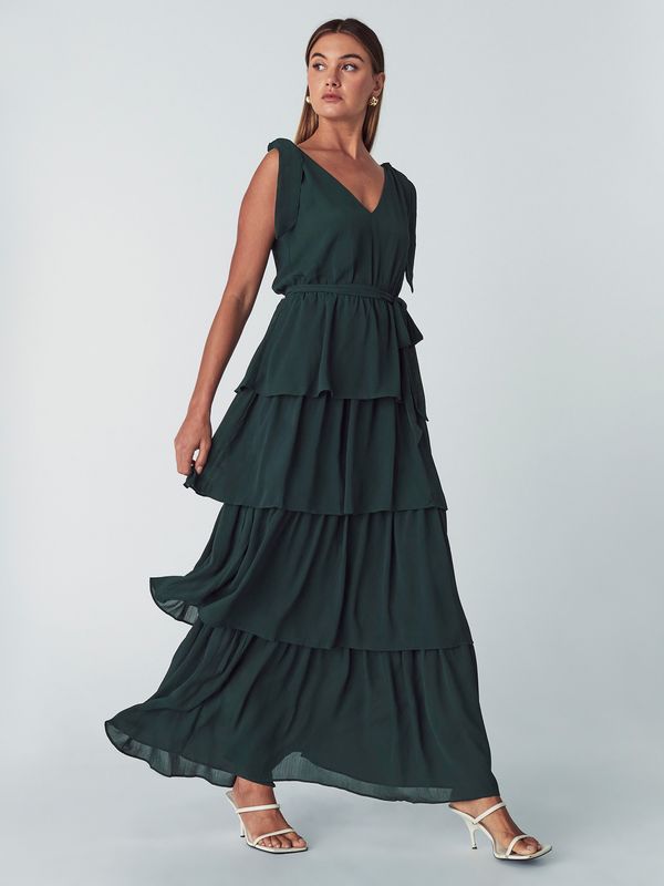 Willa Willa Večerna obleka 'Tiarne'  temno zelena