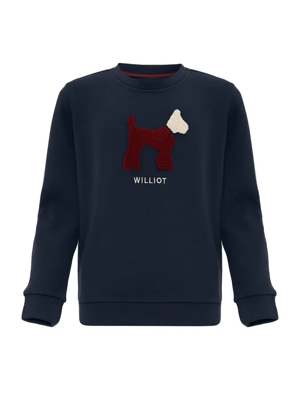Williot Williot Majica  ecru / mornarska / burgund