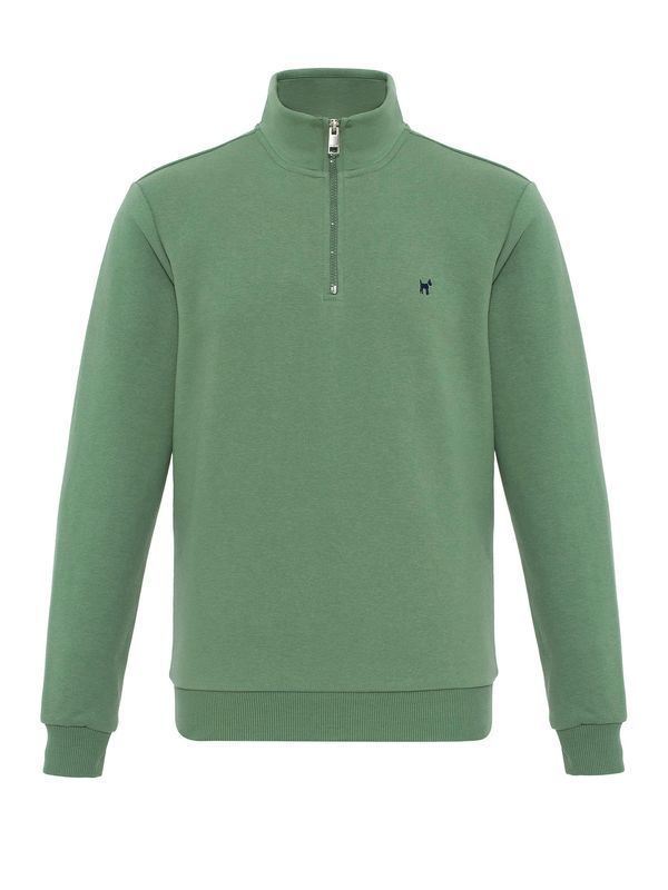 Williot Williot Majica 'HANS'  pastelno zelena / svetlo zelena