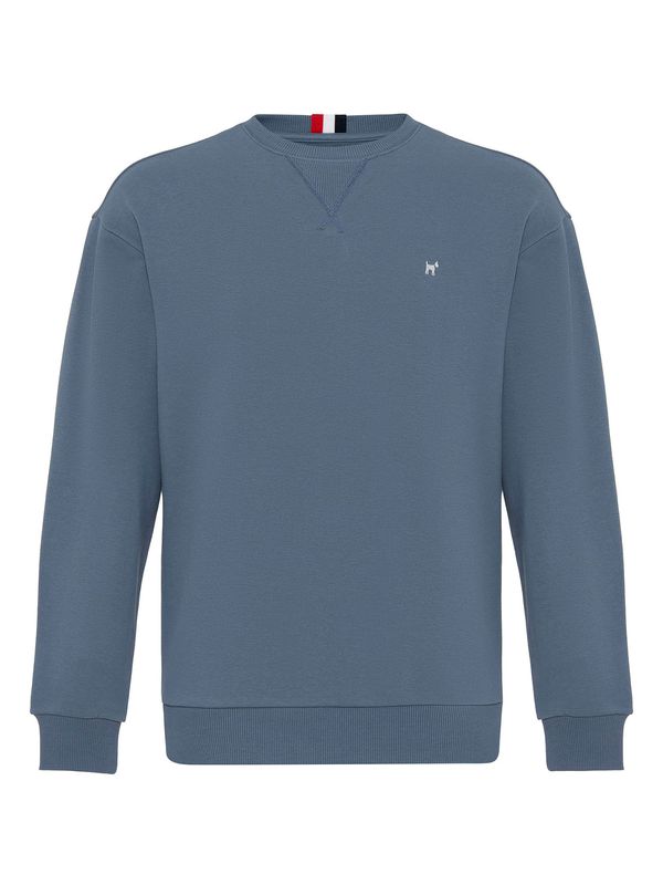 Williot Williot Majica 'HOLMAN'  mornarska / krvavo rdeča / bela