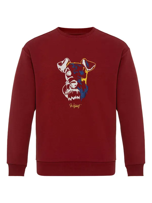 Williot Williot Majica  mešane barve / bordo