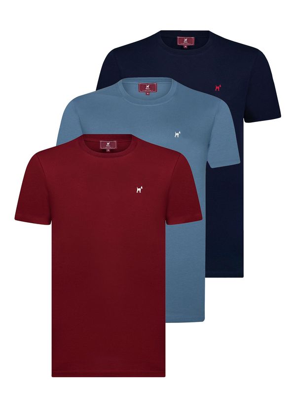 Williot Williot Majica  mornarska / svetlo modra / rdeča / bela