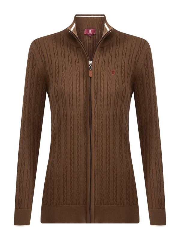 Williot Williot Pletena jopa  rjava / rjasto rjava