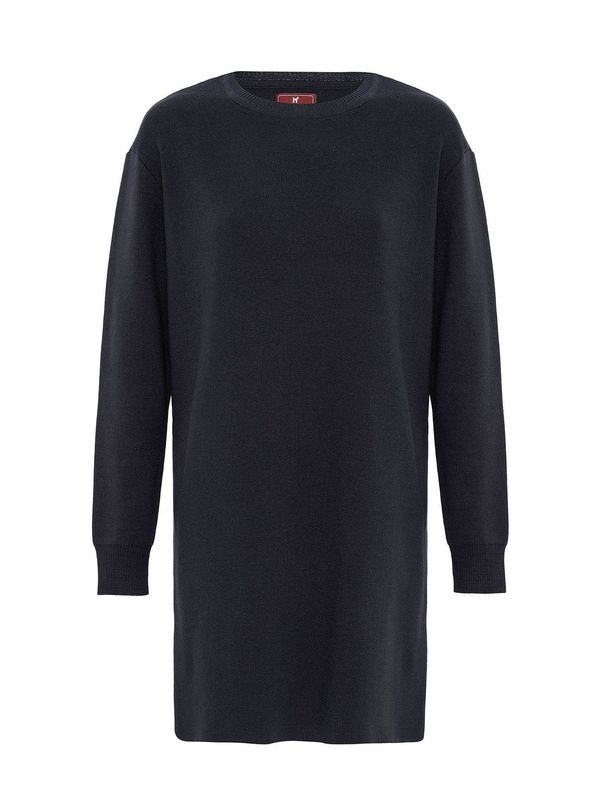 Williot Williot Pletena obleka 'Josefa'  nočno modra