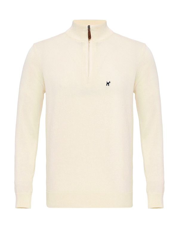 Williot Williot Pulover 'Benedetto'  mornarska / off-bela