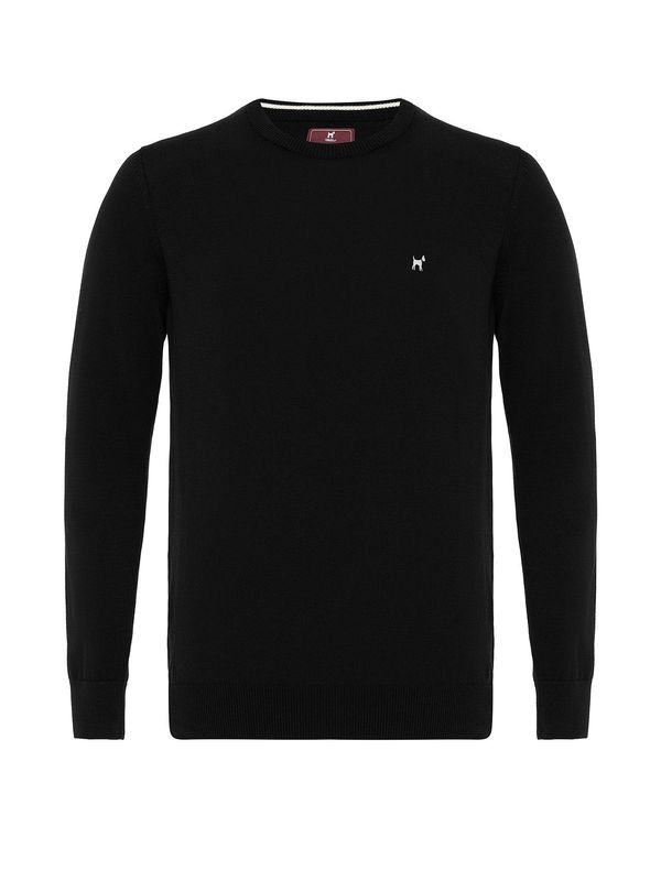 Williot Williot Pulover  črna / bela