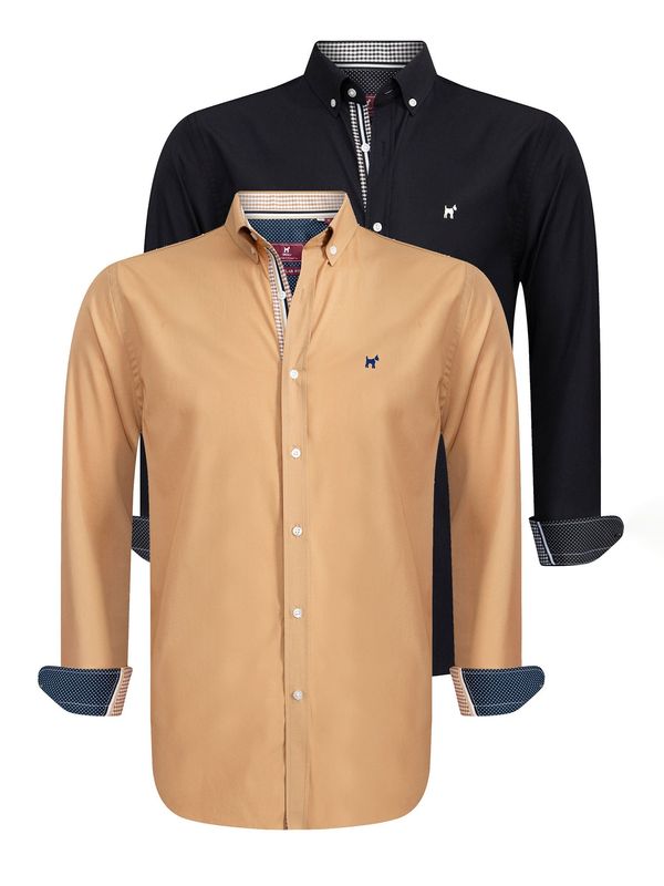 Williot Williot Srajca  bež / črna / bela