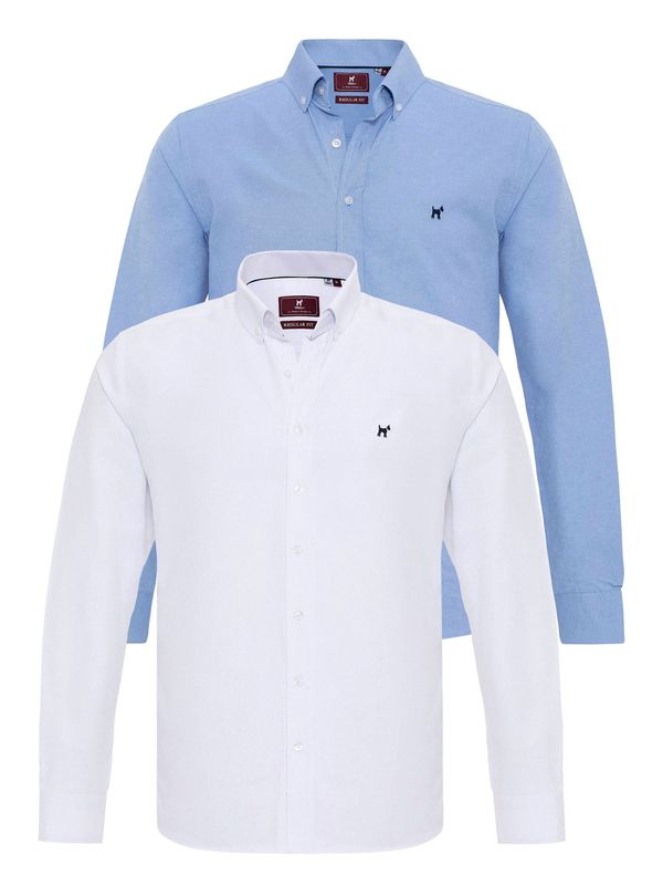 Williot Williot Srajca 'Fernando'  modra / bela