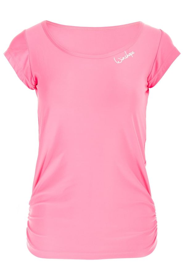 Winshape Winshape Funkcionalna majica 'AET106'  neonsko roza / bela