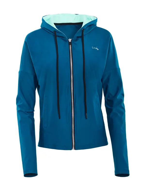 Winshape Winshape Športna jakna 'J008C'  zelena / temno zelena