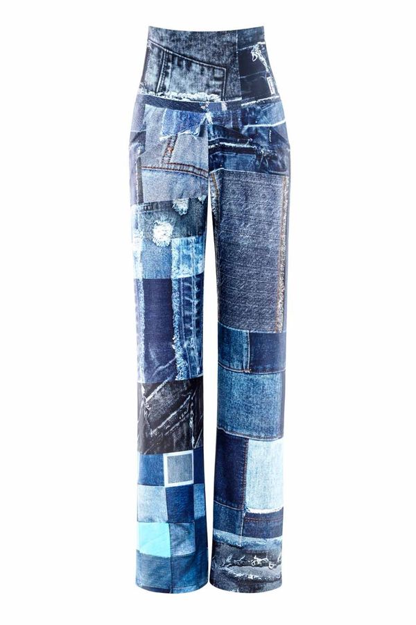 Winshape Winshape Športne hlače 'CUL101C'  nočno modra / moder denim / svetlo modra