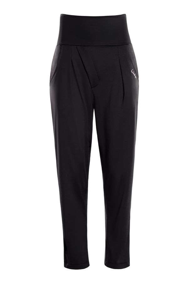 Winshape Winshape Športne hlače 'HP303'  črna / bela
