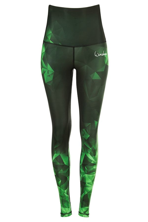 Winshape Winshape Športne hlače 'HWL102'  svetlo zelena / temno zelena