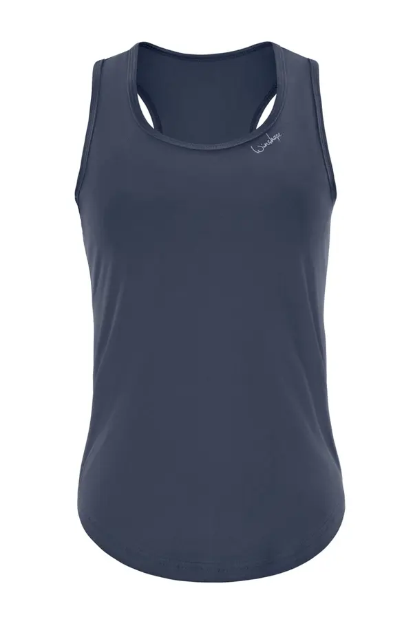 Winshape Winshape Športni top 'AET128LS'  grafit / bela
