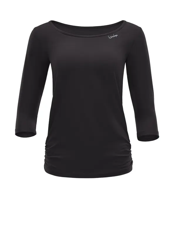 Winshape Winshape Športni top 'Aet139Ls'  črna / bela