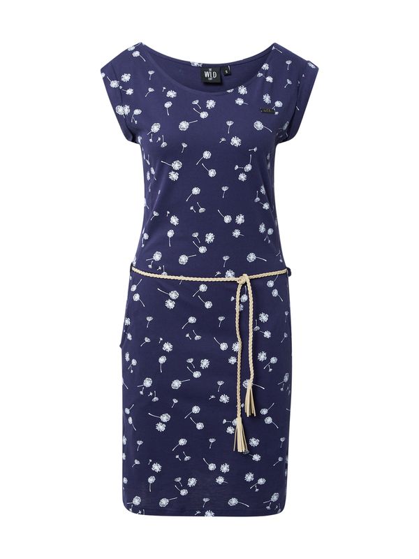 WLD WLD Obleka 'Sweet Sun'  bež / mornarska / bela