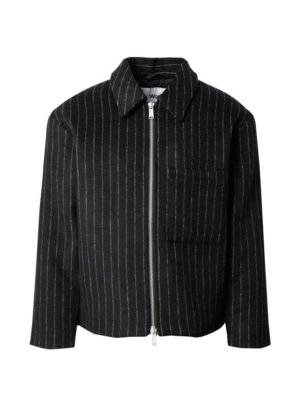 Won Hundred Won Hundred Prehodna jakna  črna / bela