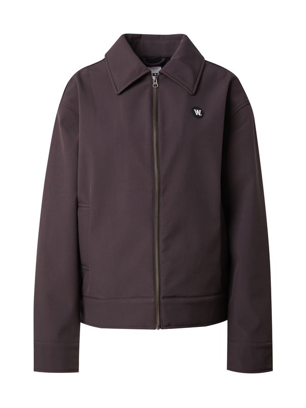 WOOD WOOD WOOD WOOD Prehodna jakna 'Aro'  temno rjava