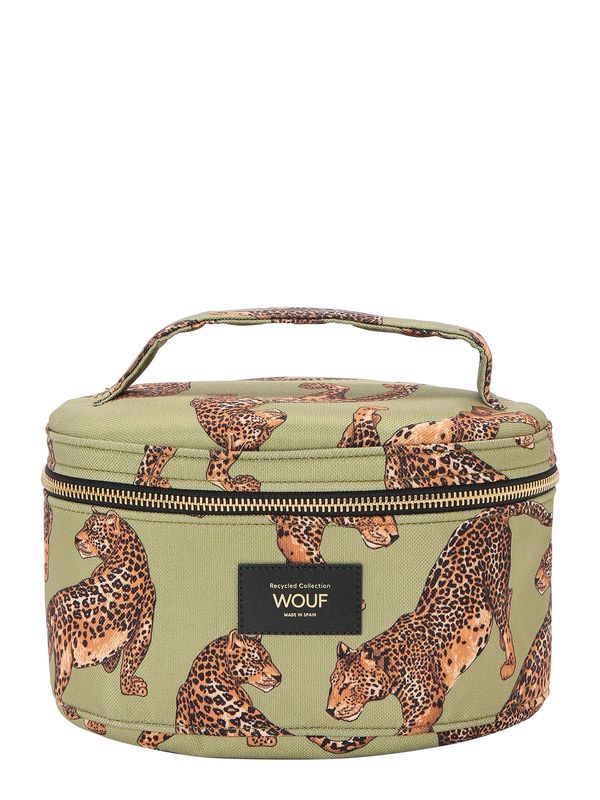 Wouf Wouf Toaletna torbica  oliva / oranžna / črna